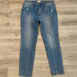 Ivy + Main size 11 straight leg, high rise jeans.